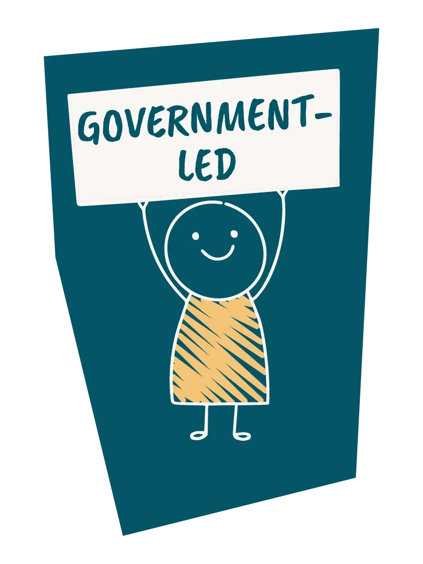 Government-led illustration