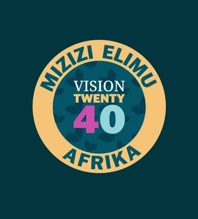 Mizizi Elimu Vision Twenty 40 Afrika badge