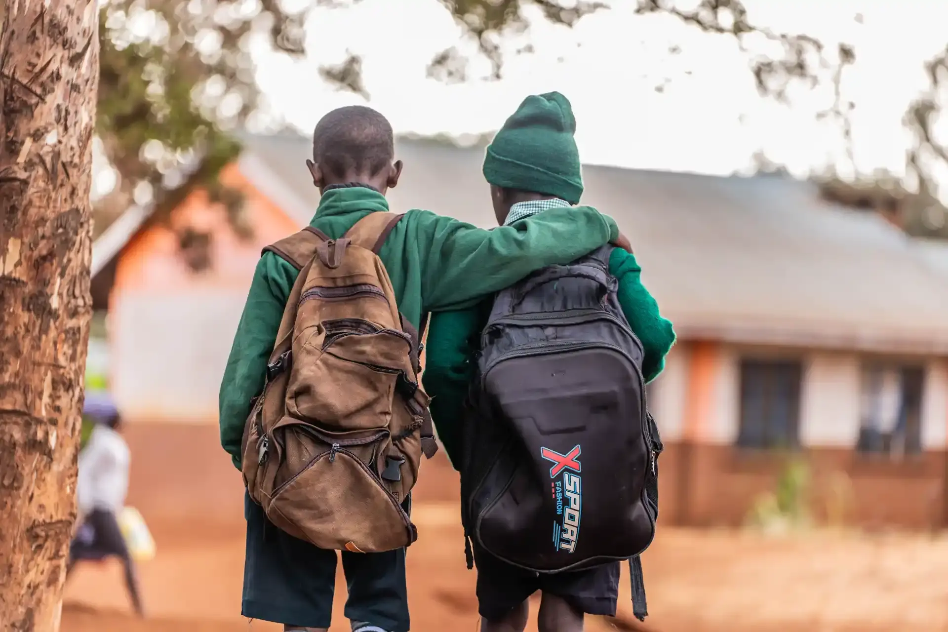 Woman speaking at a presentation